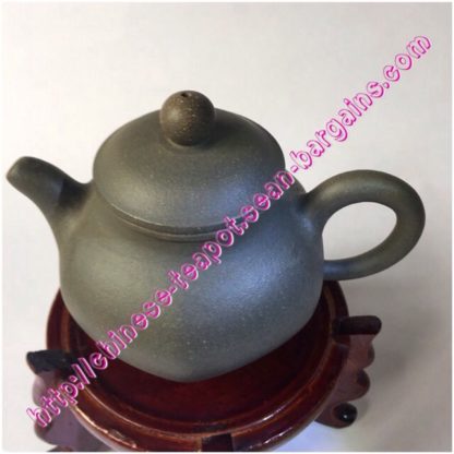 Rounded Hexagonal Green Yixing Zisha Teapot Singapore