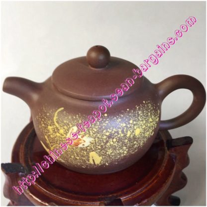 Twin Butterflies Golden Dawn Zisha Teapot Singapore